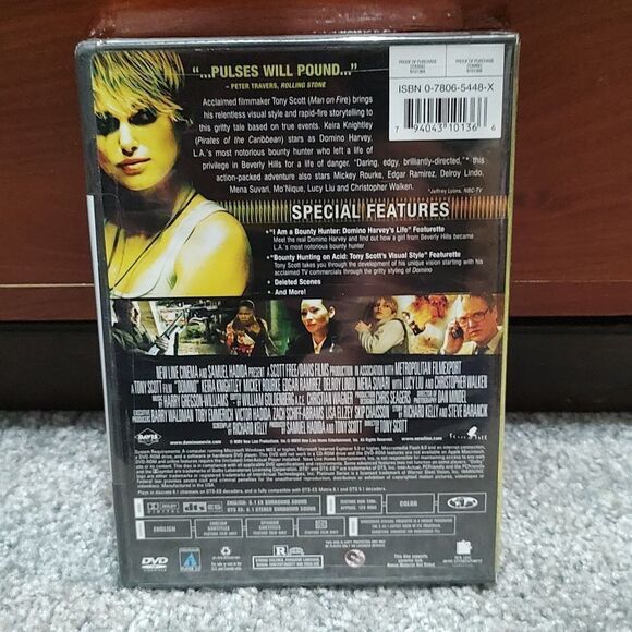 Domino   New Line Platinum Series Widescreen DVD NEW Sealed  2005 - Picture 2 of 3